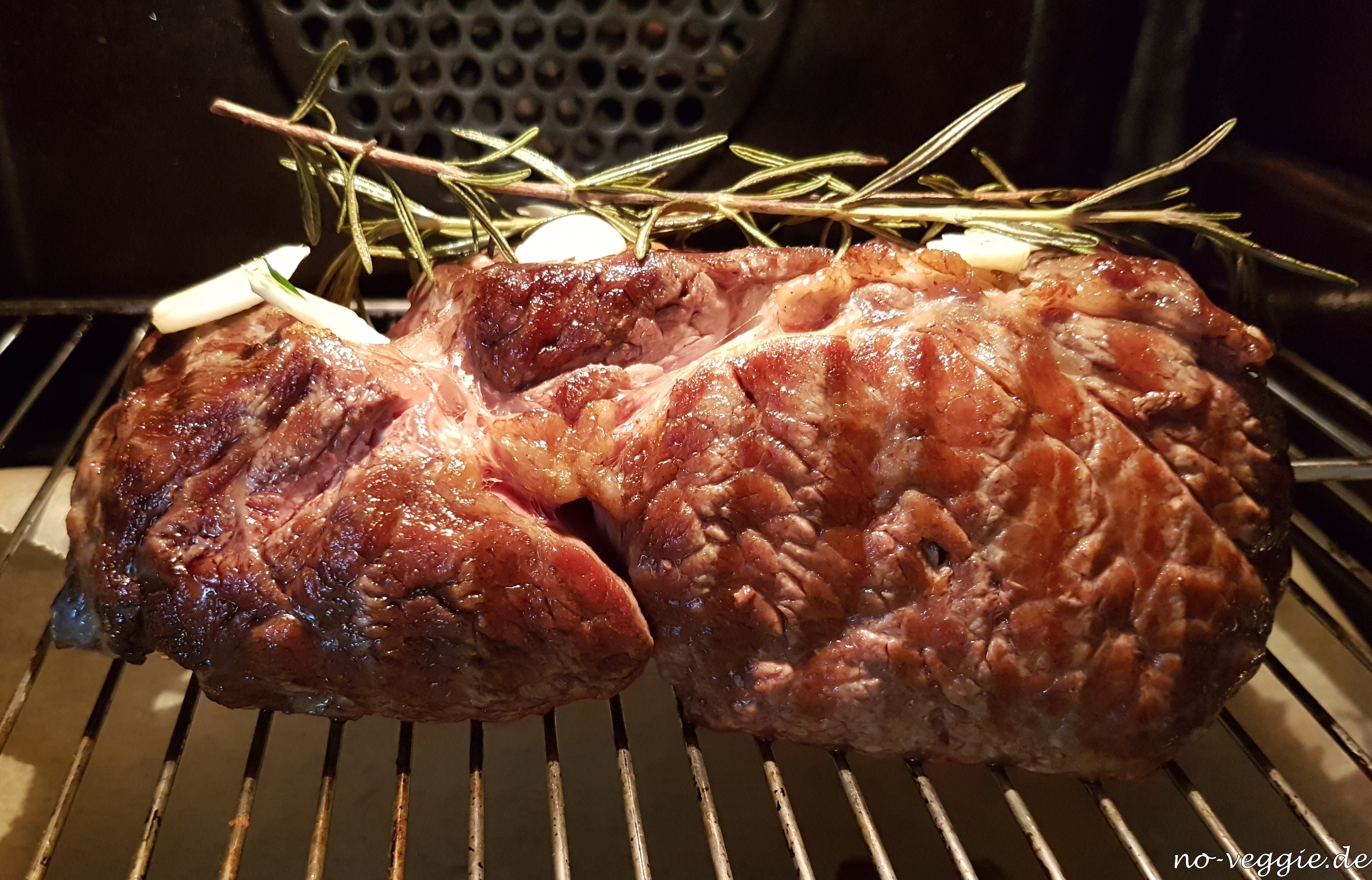 Entrecôte als Braten - no veggie