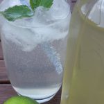 Limetten-Minze-Sirup